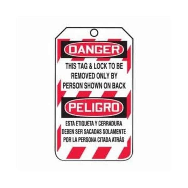 Accuform RP-Plastic, 3-1/4 in Width, 3/8 in Height, , 25 PK MSPT505PTP - main